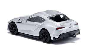 Toyota GR Supra Siku die-cast model, close-up detail