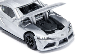 Toyota GR Supra Siku die-cast model, close-up detail