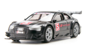 Audi RS5 Racing Siku die-cast model, close-up detail
