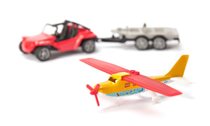 Buggy With Sporting Airplane Siku die-cast model, close-up detail