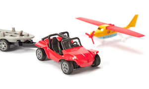 Buggy With Sporting Airplane Siku die-cast model, close-up detail