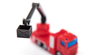 Gift Set Fire Brigade Siku die-cast model, close-up detail