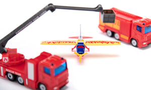Gift Set Fire Brigade Siku die-cast model, close-up detail