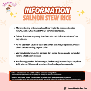 MommyJ Baby Instant Stew Rice Salmon Lotus Root 7m+ 120g