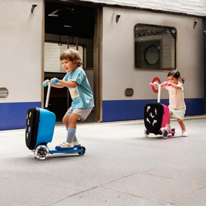 Micro Scooter Luggage Junior Velcro Blue