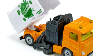Sweeper Siku die-cast model, close-up detail