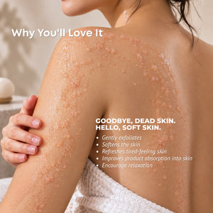 POP Neutral Himalayan Salt Body Scrub benefits
