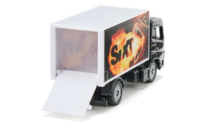 Truck With Box Body Sixt Siku die-cast model, close-up detail