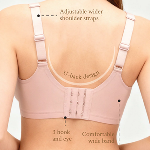 Bmama Maternity V-Neck Seamless Support Nursing Bra
