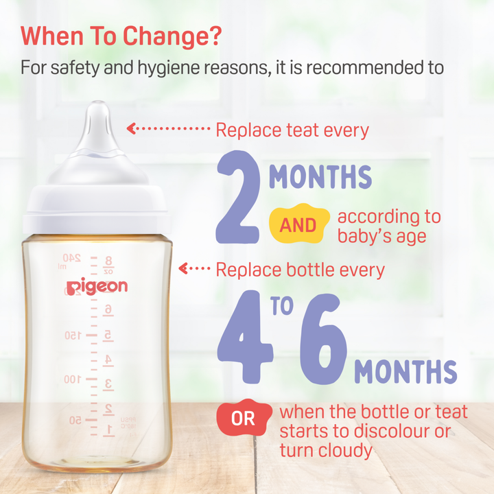 Pigeon Stretchable Nipple L 2s (0M+)