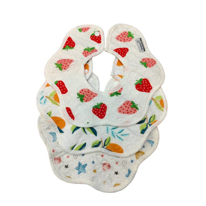 Smileey's 3pcs Bib Assorted (Round)