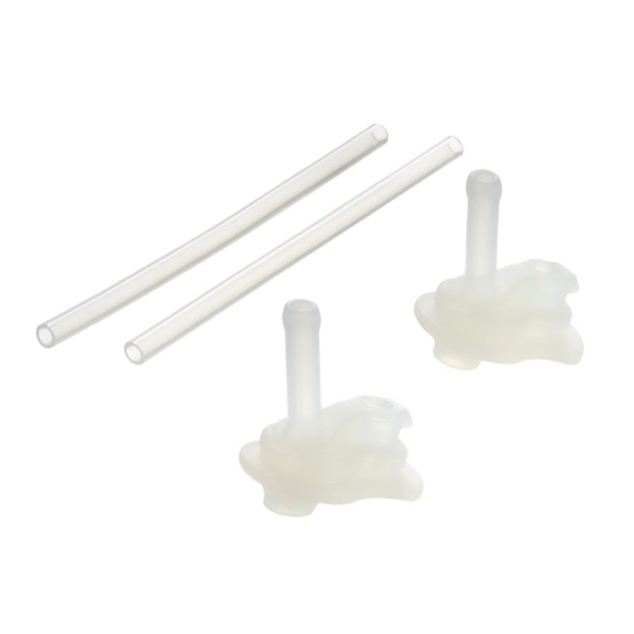 Richell Replacement Straw Set S-10 for T.L.I Straw Cups (2 Sets)