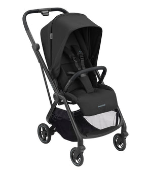 Maxi-Cosi Leona Essential Black, three-quarter right