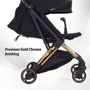 Tavo Innospin X 360 Spin Stroller Rose Gold Deep Black