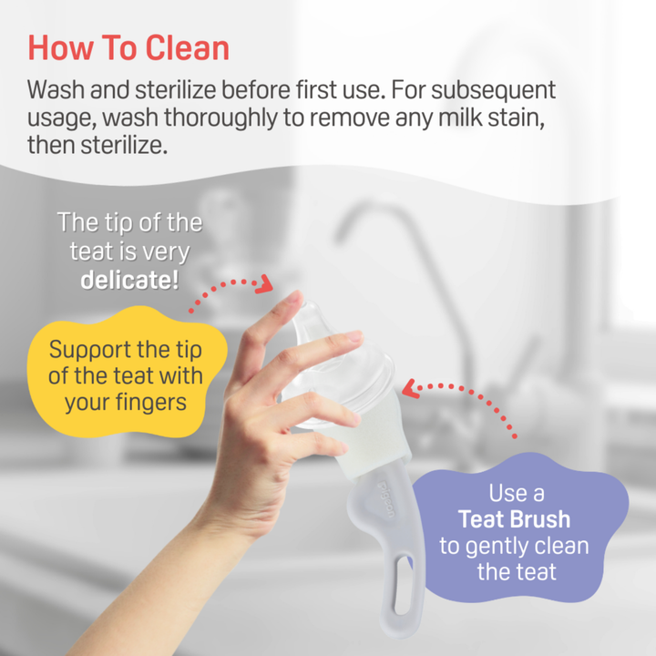 Pigeon Stretchable Nipple M 2s (6M+)