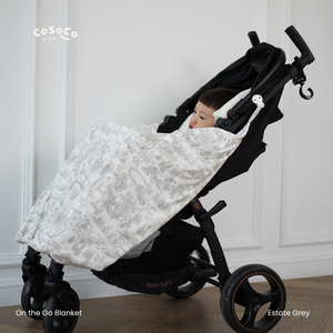Cosoco Kids Estate On The Go Blanket - Estate Grey