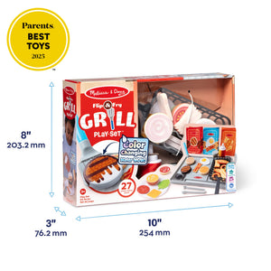 Melissa & Doug Flip & Fry Grill Play Set with Color Changing Water WOW!