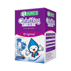 Hurix's Glukusking Original dextrose monohydrate carton