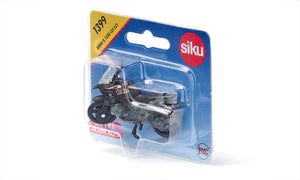 BMW R 1250 GS LCI Siku die-cast model in its Siku blister pack