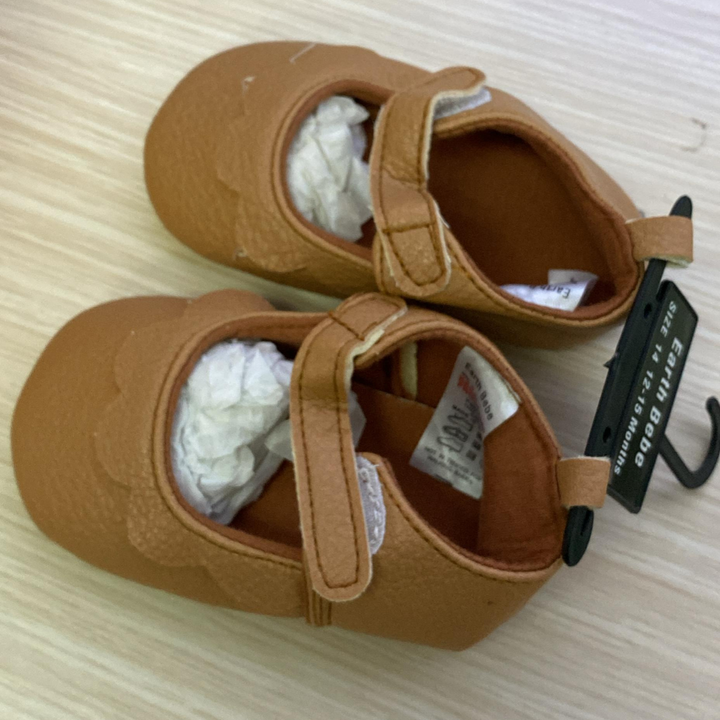 Earth Bebe Rubber Sole Pre Walk Shoes