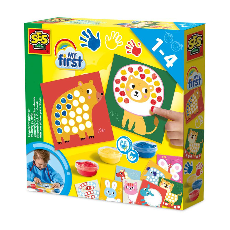 SES Creative My First Fingerprint Paint Art packaging