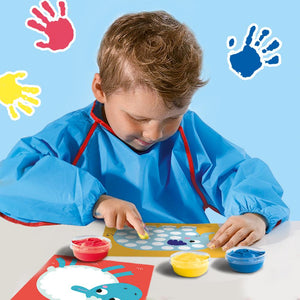 SES Creative My First Fingerprint Paint Art finished cards