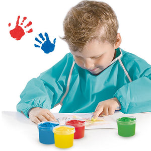 SES Creative Sophie la girafe Fingerpaint Set in use