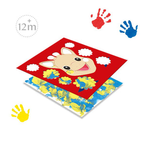 SES Creative Sophie la girafe Fingerpaint Set detail