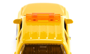 VW Amarok ADAC Pick-Up Siku die-cast model, close-up detail