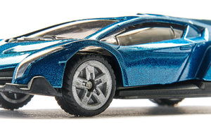 Lamborghini Veneno Siku die-cast model, close-up detail
