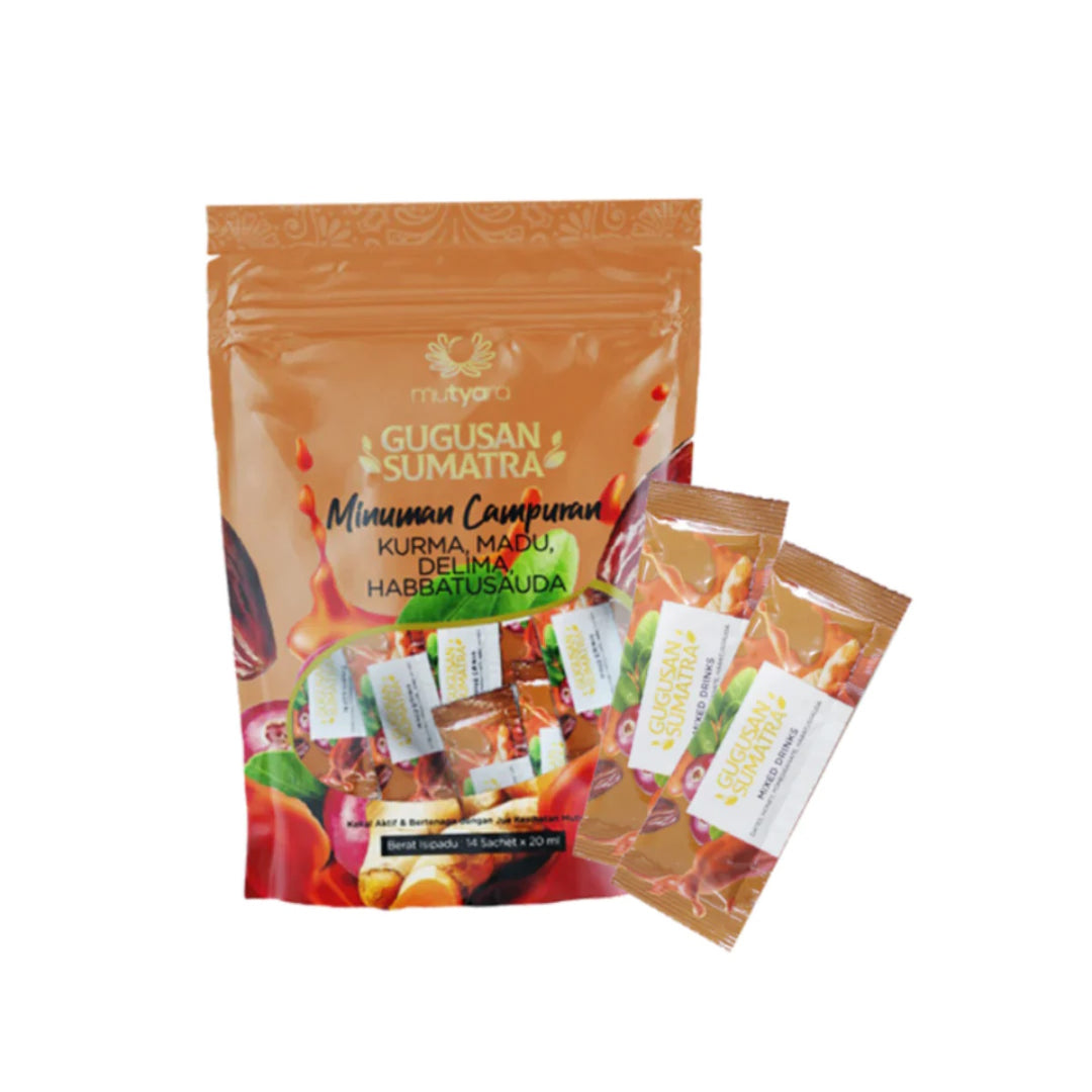 Mutyara Gugusan Sumatra Pouch (14 Sachets x 20ml)