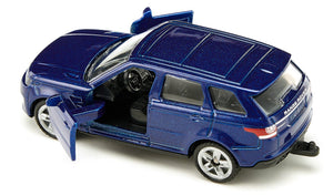 Range Rover Siku die-cast model, close-up detail