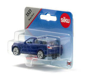 Range Rover Siku die-cast model in its Siku blister pack