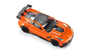 Chevrolet Corvette ZR1 Siku die-cast model, close-up detail