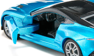 Aston Martin DBS Superleggera Siku die-cast model, close-up detail