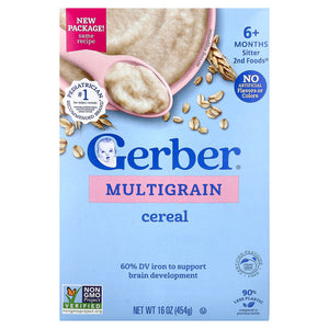 Gerber 2nd Foods Multigrain Cereal, 16 oz (454 g)