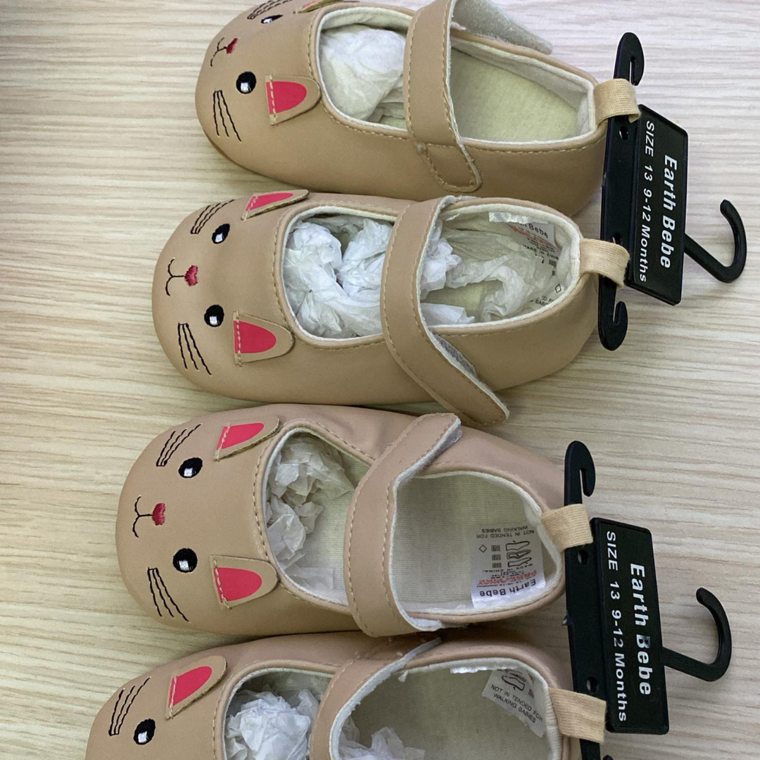 Earth Bebe Rubber Sole Pre Walk Shoes