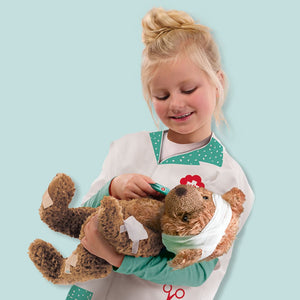 SES Creative Dress Up Costume Set Doctor in use