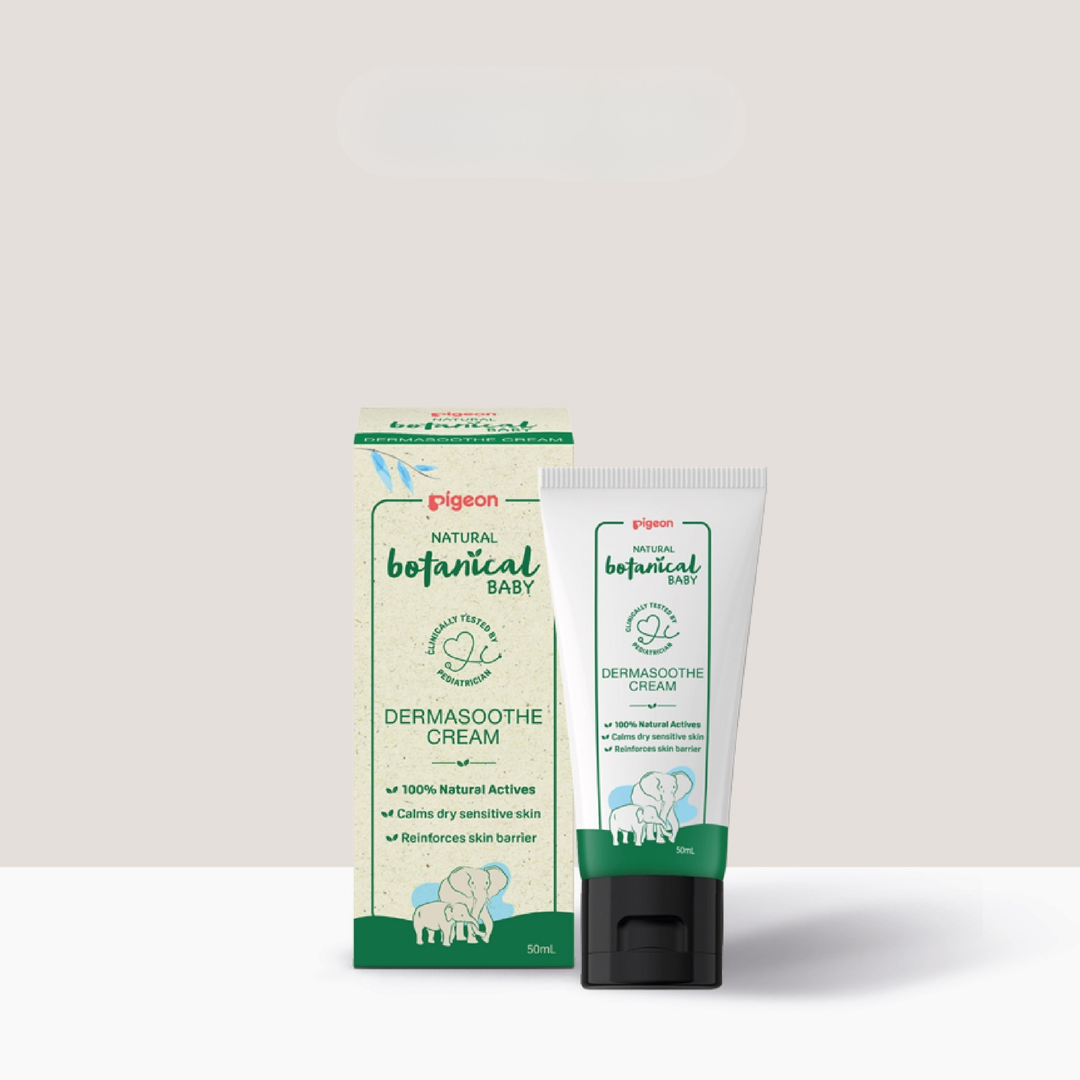 Pigeon Natural Botanical Baby Dermasoothe Cream - 50ml