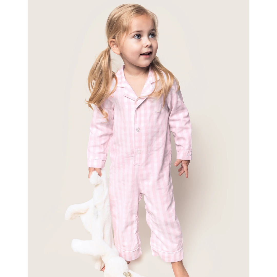 Count & Countess Kids PJ Set Gingham