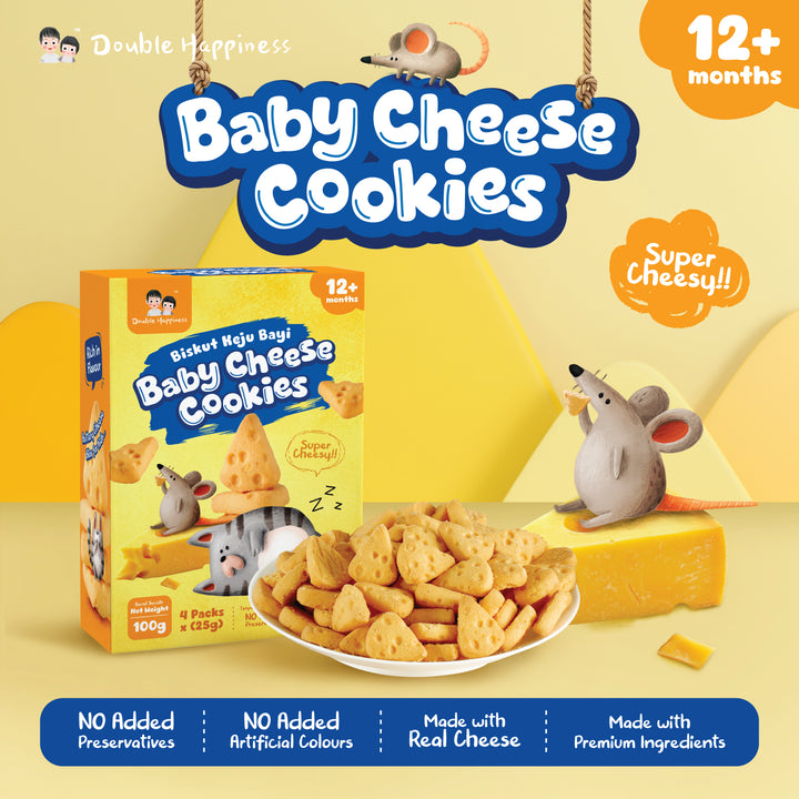 Double Happiness Baby Cheese Cookies 100g
