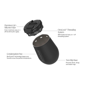 BruMate Uncork'd XL BevLock™ lid explained