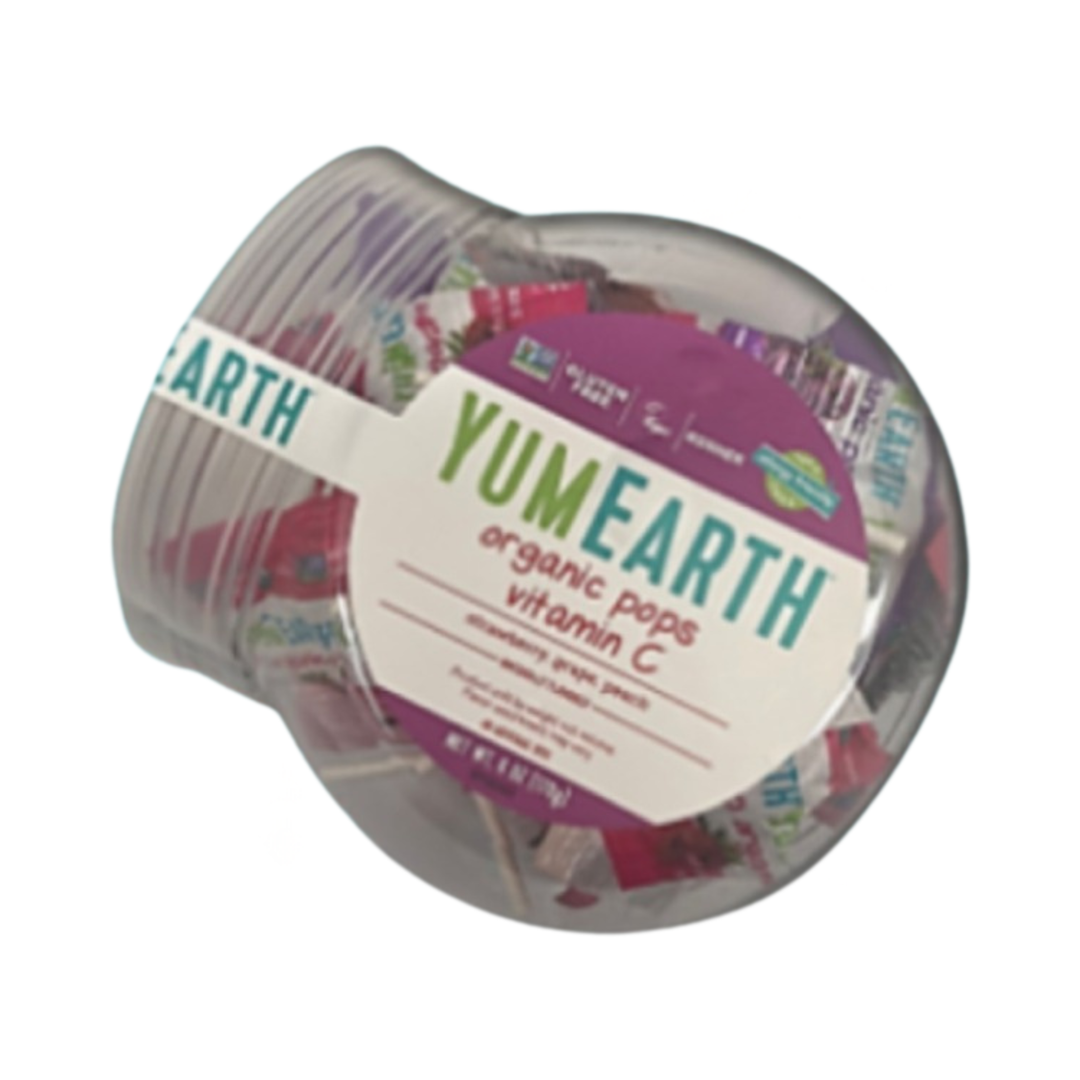 YumEarth Organic Pops Personal Bin 170g