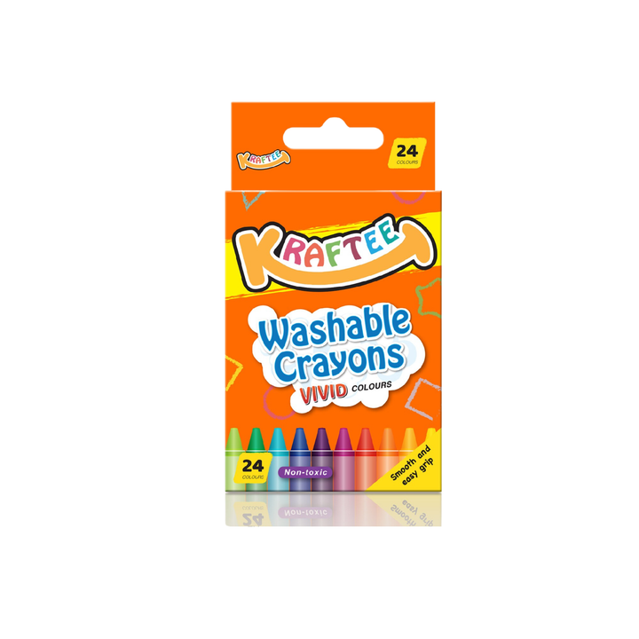 Kraftee Washable Crayons