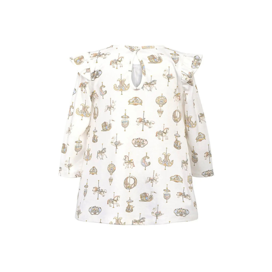 Atelier Choux Baby Jersey Dress - Carousel