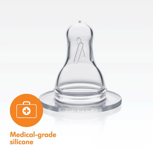 Medela Spare Bottle Replacement Teat (2Pcs)