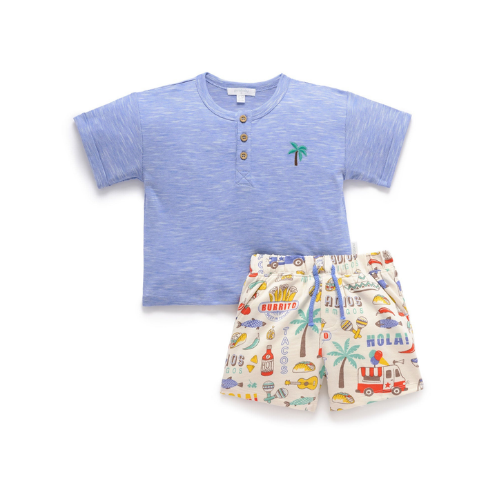 Purebaby Fiesta Print Resort Set Organic