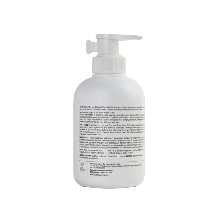 Buds Organic BCO Precious Baby Head To Toe Cleanser 300ml