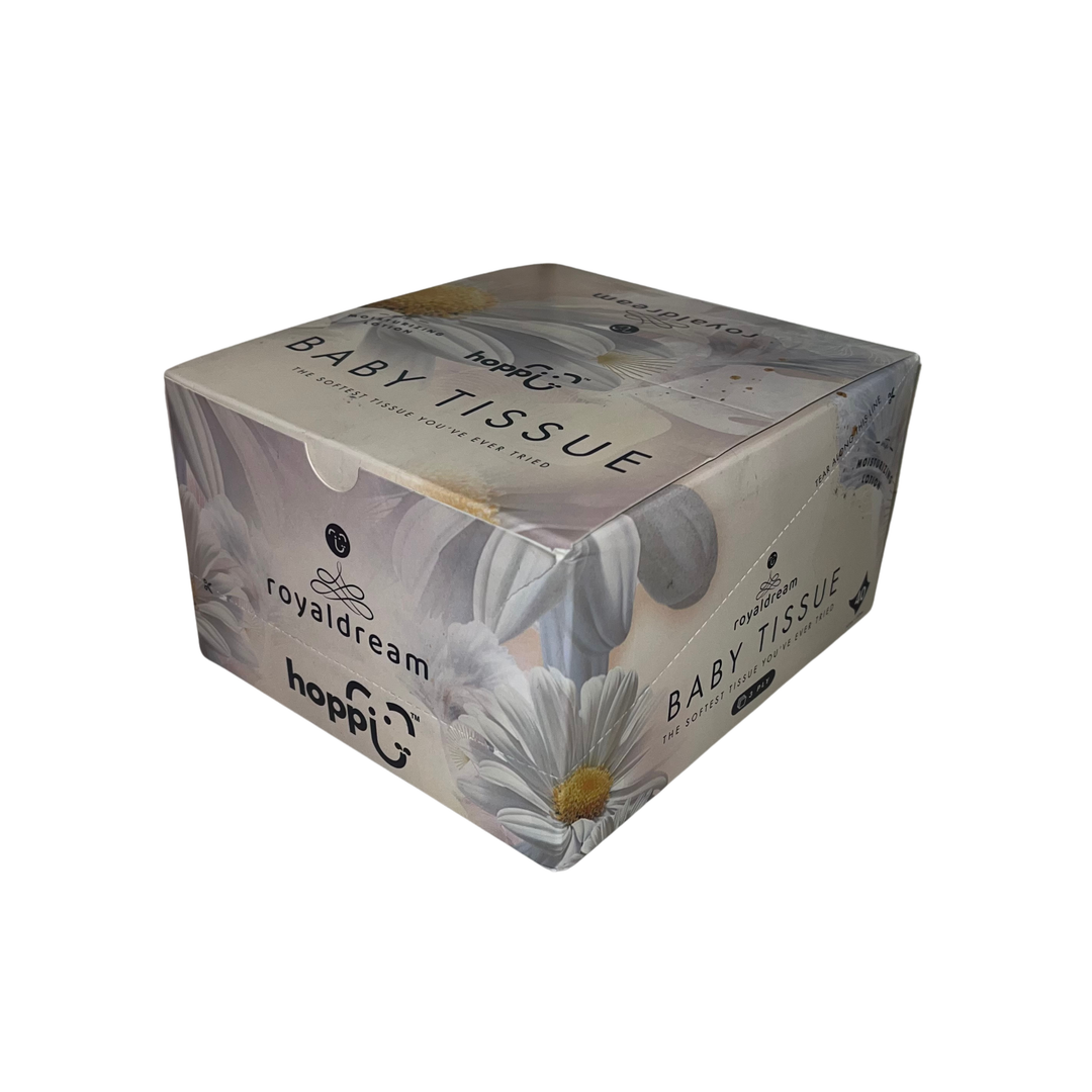 Hoppi Baby Tissue Colour Box - 40 sheets - 10 in 1 Box