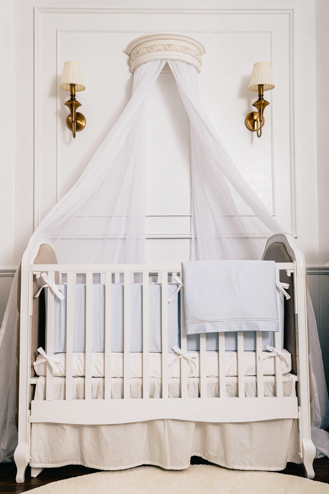 Egyptian Cotton Baby Duvet - Dreamy Blue - Count & Countess